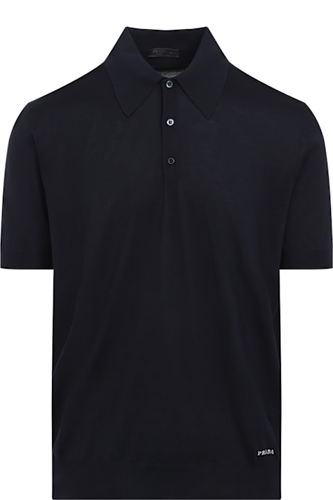 Prada Topwear for Men Prada Silk Polo