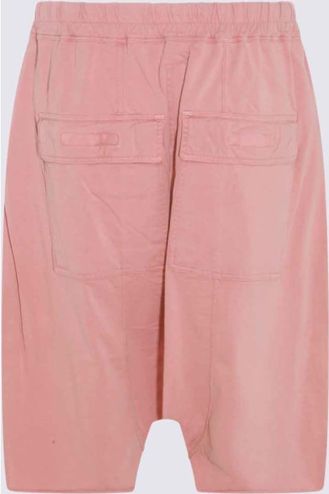 DRKSHDW Men DRKSHDW Pink Cotton Shorts