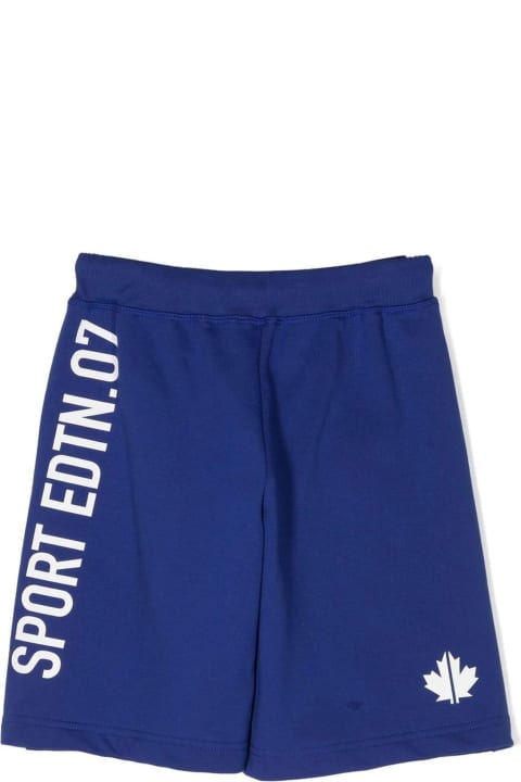 Dsquared2 Bottoms for Boys Dsquared2 Dsquared2 Shorts Blue