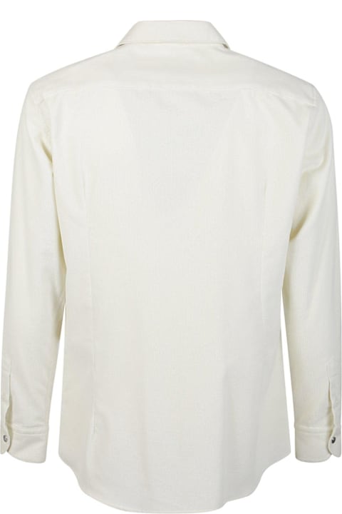 Moncler Shirts for Men Moncler Long-sleeved Corduroy Shirt