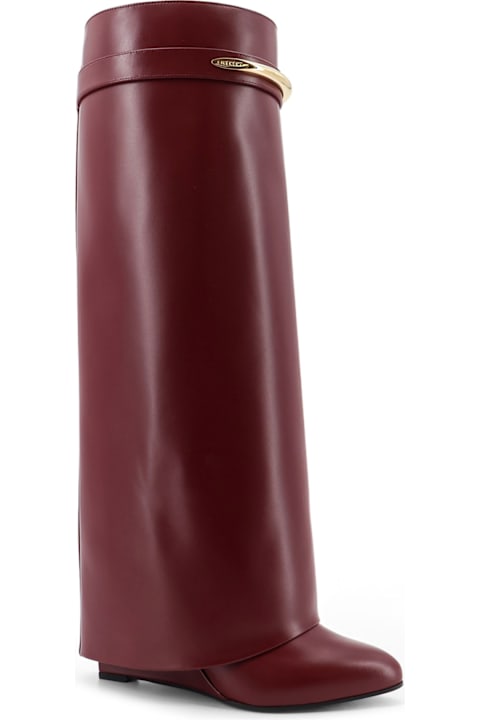 Givenchy Shark Leather Boots