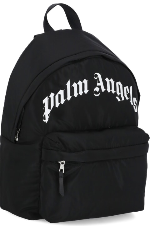 Palm Angels Accessories & Gifts for Boys Palm Angels Curved Logo Backpack