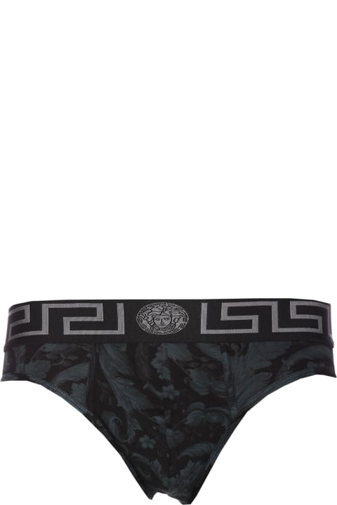 Underwear for Men Versace Barocco Slip