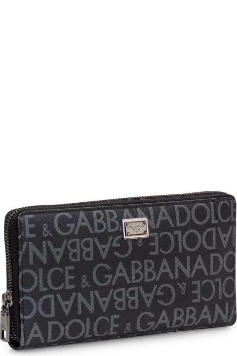 Dolce & Gabbana Wallets for Men Dolce & Gabbana All-over Monogrammed Wallet