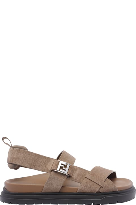 Other Shoes for Men Fendi Ff Sandals