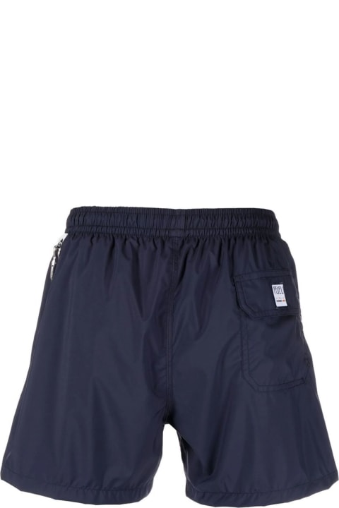 Swimwear for Men Fedeli Blue Swim Shorts