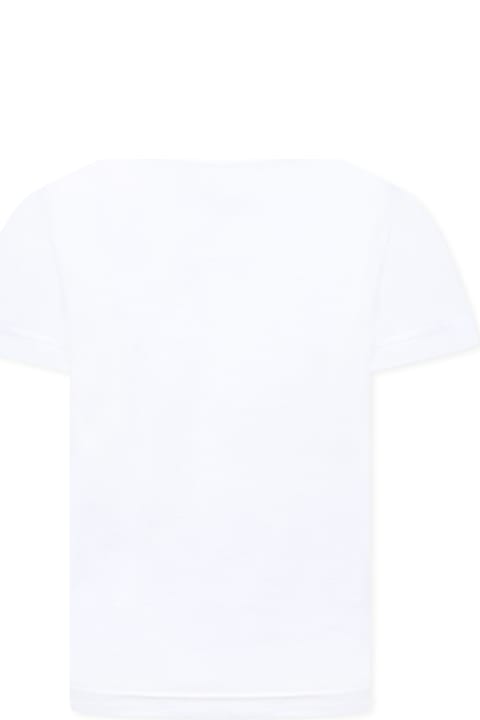 Homeware Dsquared2 White T-shirt For Boy With Logo