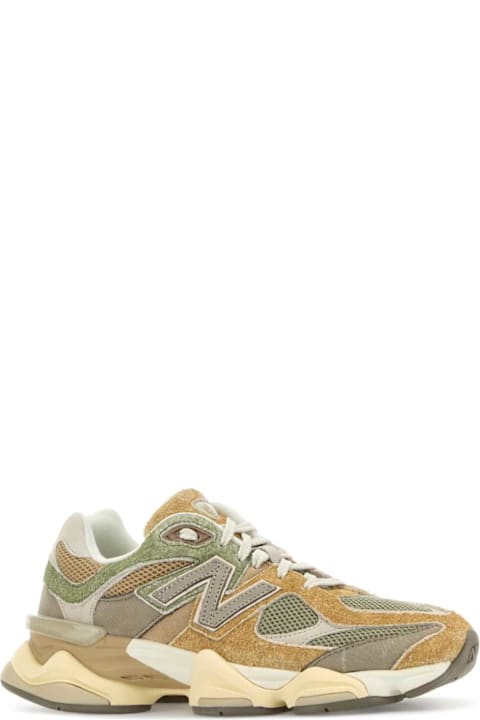 New Balance Multicolor Mesh And Suede 9060 Sneakers