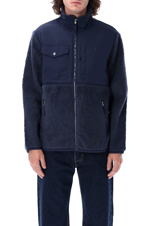 Polo Ralph Lauren معاطف وجواكت لـ القسم الرجالي Polo Ralph Lauren Pile Fleece Jacket