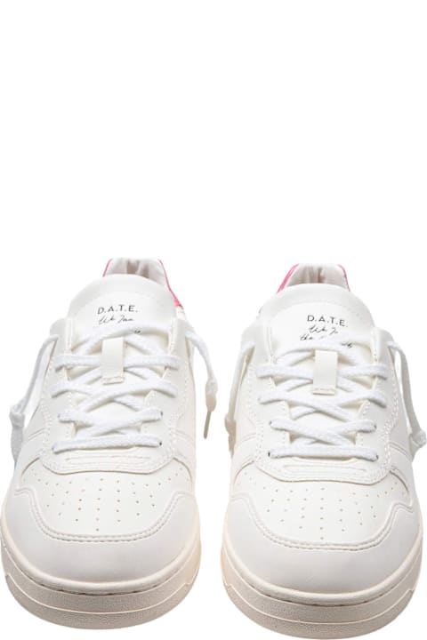 D.A.T.E. Shoes for Women D.A.T.E. Sneakers Court Eco Color White And Pink