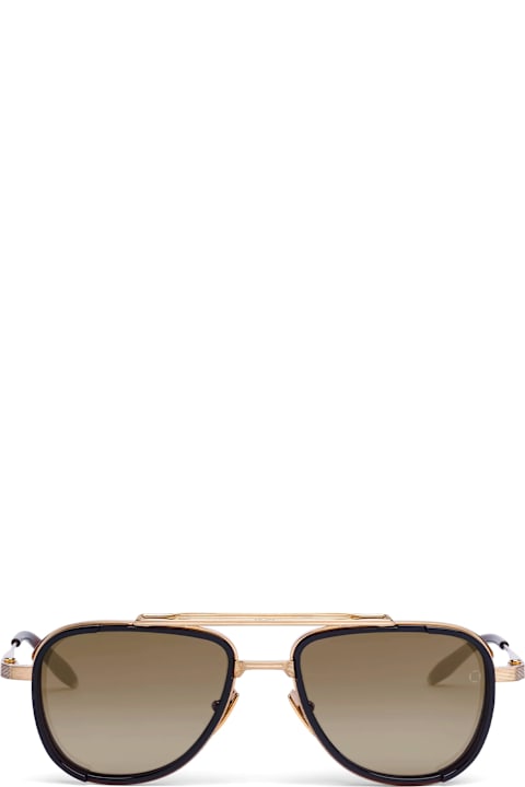 Akoni لـ Kids Akoni Spitzer - Brushed 12k Gold/ Brown Sunglasses
