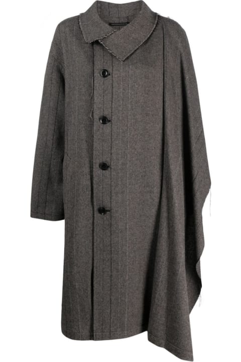 Y's Coats & Jackets for Women Y's Left Front Plush Coat