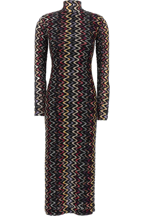 Multicolor Embroidery Dress
