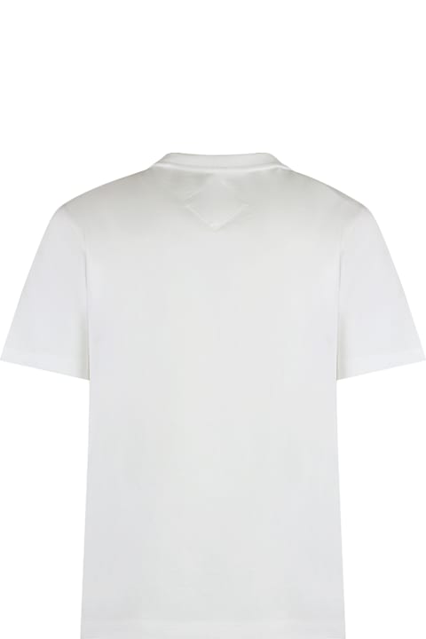 MCM Topwear for Women MCM Cotton Crew-neck T-shirt