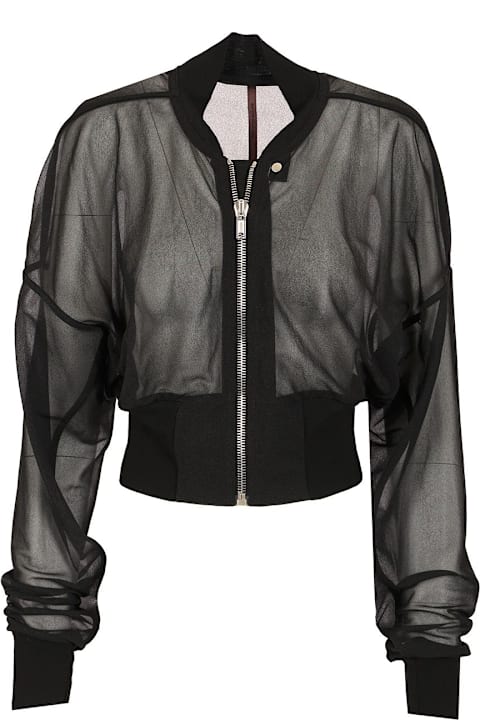Rick Owens Lilies Clothing for Women Rick Owens Lilies Organza Jacket "flight Jacket"