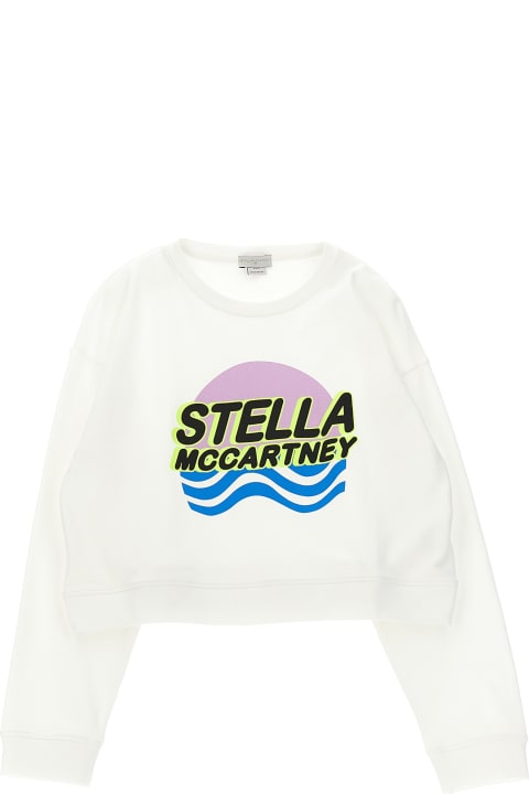 ガールズ Stella McCartneyのニットウェア＆スウェットシャツ Stella McCartney Logo Sweatshirt