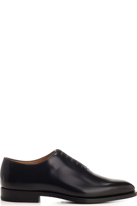 Ferragamo Shoes for Men Ferragamo Black Oxfords With Square Toe