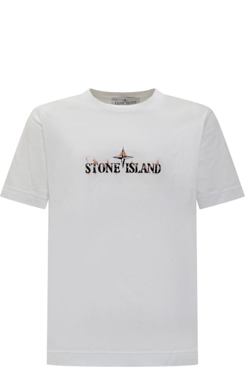 Stone Island Junior T-Shirts & Polo Shirts for Girls Stone Island Junior T-shirt