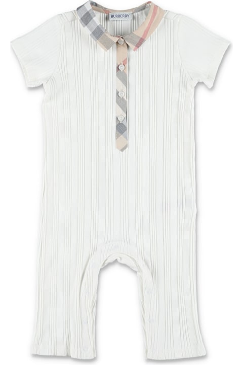 Jumpsuits for Boys Burberry Kid - Stretch Cotton Playsuit