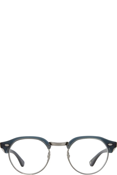 Garrett Leight Eyewear for Women Garrett Leight Oakwood Navy-silver Glasses