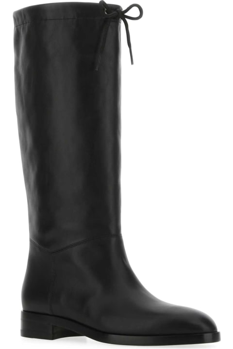 Gucci Boots for Women Gucci Black Leather Boots