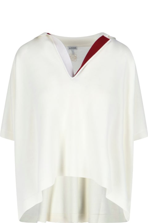 Sweaters for Women Loewe Wool Polo Shirt