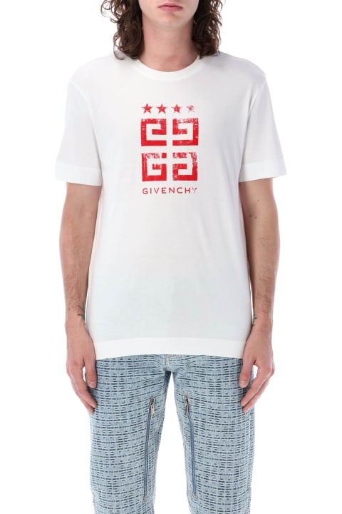 Givenchy Men Givenchy 4g Stars T-shirt