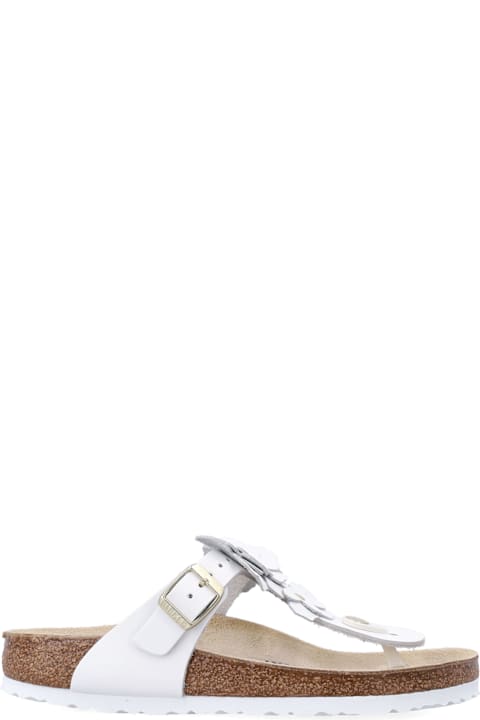 Birkenstock Gizeh Leather Flower