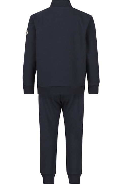 Bodysuits & Sets for Baby Boys Moncler Tricolor Turtleneck Tracksuit