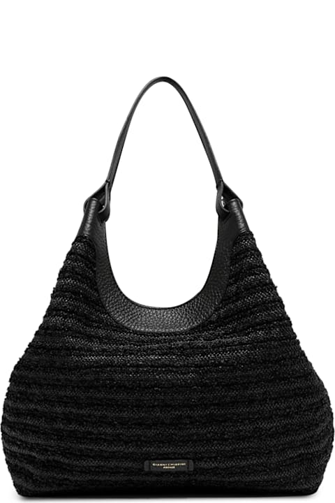 Gianni Chiarini for Men Gianni Chiarini Dua Woven Straw Tote