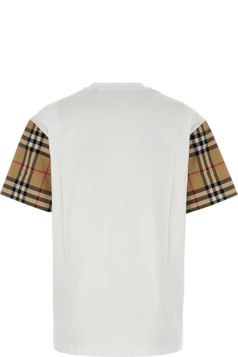 Homeware Burberry Check Archive Sleeve T-shirt