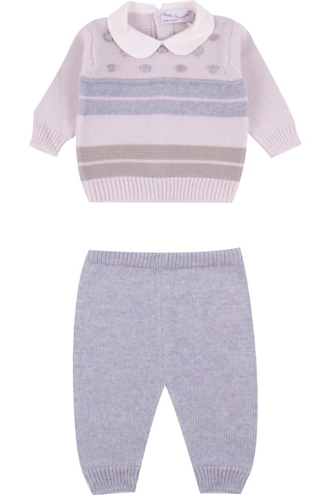 Piccola Giuggiola for Kids Piccola Giuggiola Wool Sweater And Pants