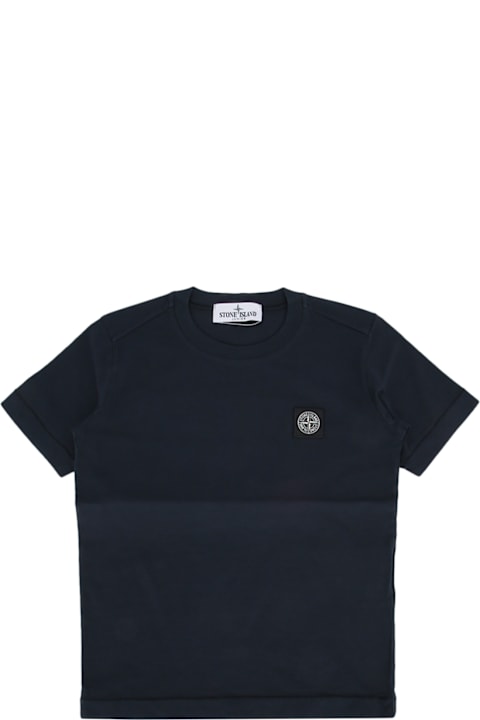 Stone Island Junior T-Shirts & Polo Shirts for Boys Stone Island Junior Ss T-shirt
