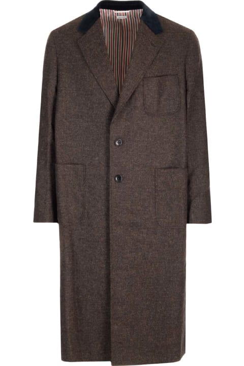 Fashion for Men Thom Browne Brown Over Coat