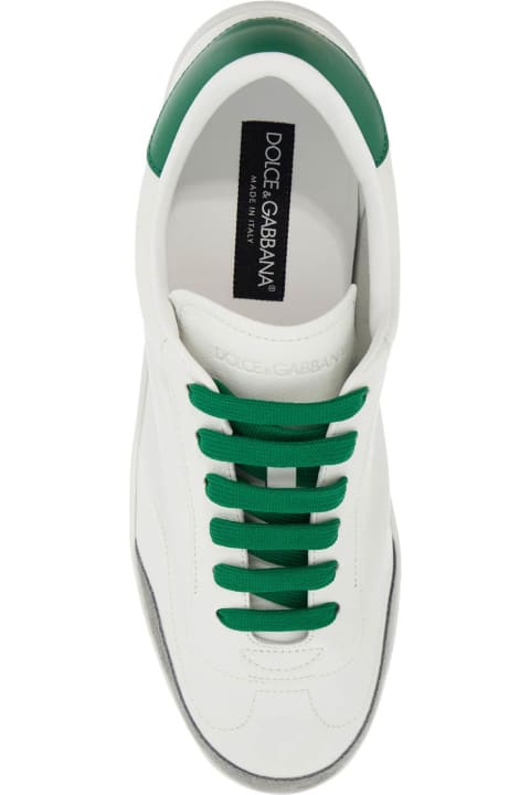 Dolce & Gabbana for Men BABY dolce & Gabbana Leather Saint Tropez Sneakers In