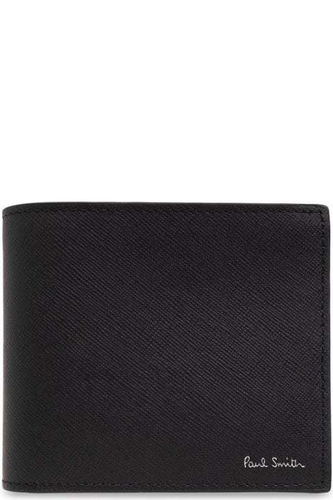 Wallets for Men Paul Smith Folding Wallet With Logo
