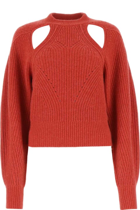 ウィメンズ新着アイテム Isabel Marant Red Wool Blend Palma Sweater