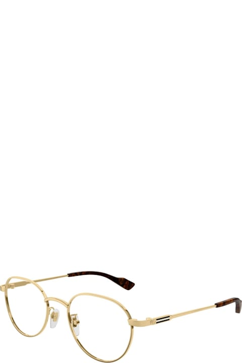 Gucci Eyewear نظارات لـ القسم الرجالي Gucci Eyewear Gg1747oa-003gold-gold-transparent