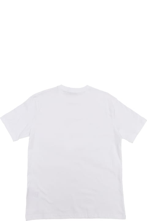 MSGM T-Shirts & Polo Shirts for Boys MSGM Jersey T-shirt Boy Bianco/white