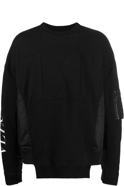 メンズ Valentinoのフリース＆ラウンジウェア Valentino Vltn Embossed Sweatshirt