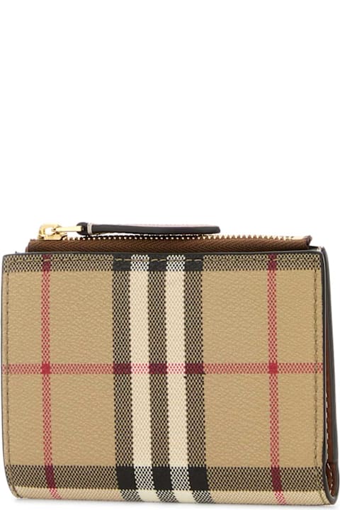 Burberry Printed Canvas Wallet