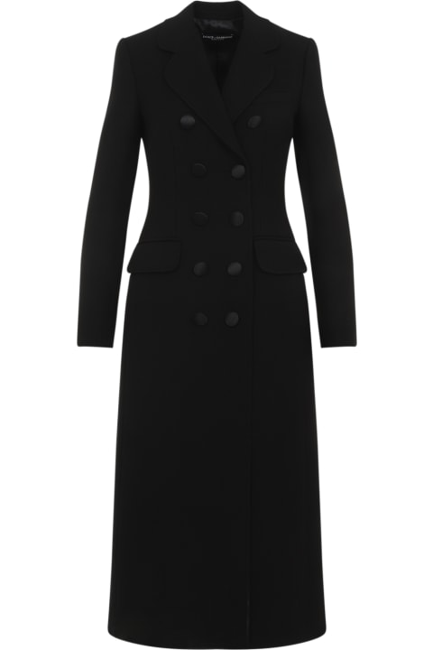 Dolce & Gabbana Coats & Jackets for Women Dolce & Gabbana Virgin Wool Coat