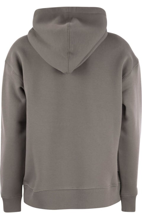 Fleeces & Tracksuits for Women 'S Max Mara Logo Embroidered Drawstring Hoodie