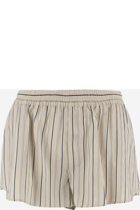 Stella McCartney Pants & Shorts for Women Stella McCartney Silk Blend Shorts