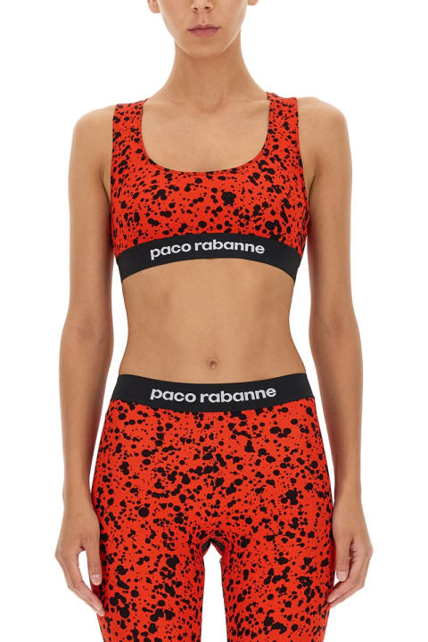Paco Rabanne for Women Paco Rabanne Top With Logoed Band