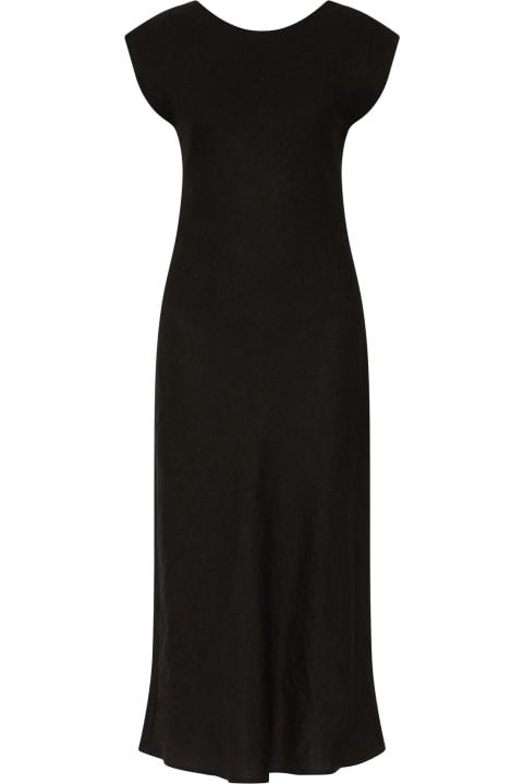 Marella Clothing for Women Marella Long Black Dress