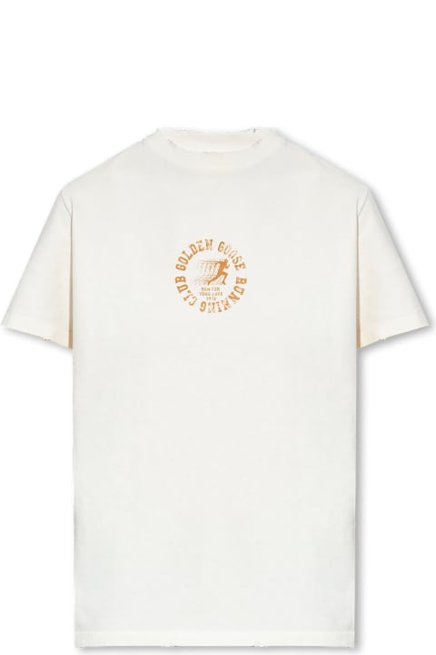 Golden Goose Sale for Women Golden Goose Printed T-shirt