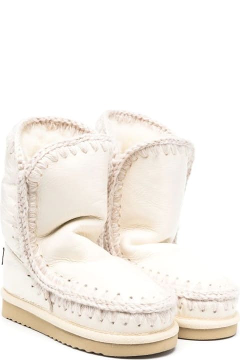 ガールズ Mouのシューズ Mou Eskimo Boots White