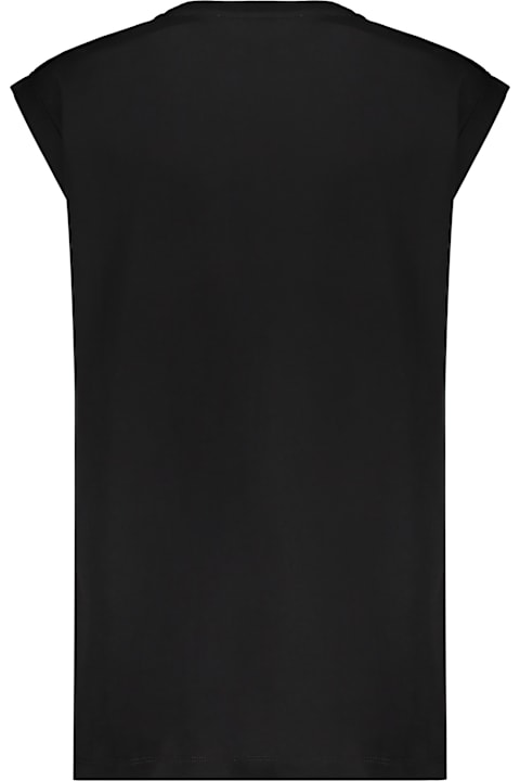 Balmain Cotton T-shirt With Logo