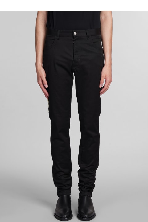 Pants for Men Maison Margiela Jeans In Black Cotton